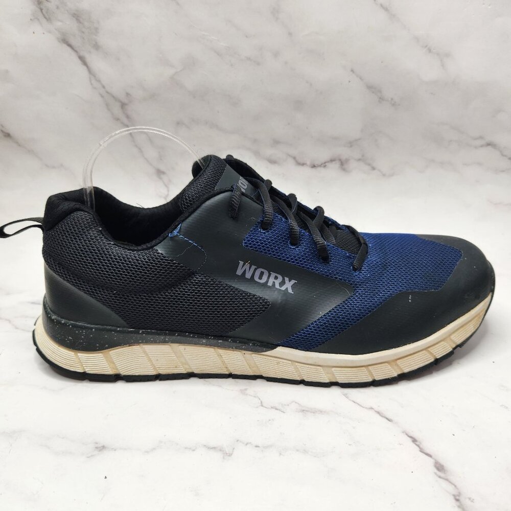 Worx Red Wing Lithium Blue Work Shoes Safety Toe Teel Toe ASTM Men's 12